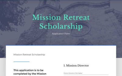 Mission Retreat Scholarship